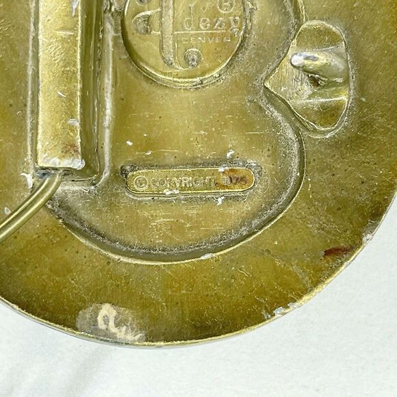 Adezy Vintage 1975 Benevolent Protective Order of Elks BPOE Belt Buckle - Picture 9 of 11